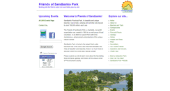 Desktop Screenshot of friendsofsandbanks.org